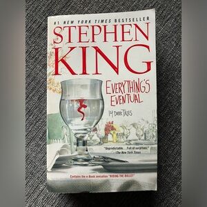 Used Stephen King paperback Everything’s Eventual